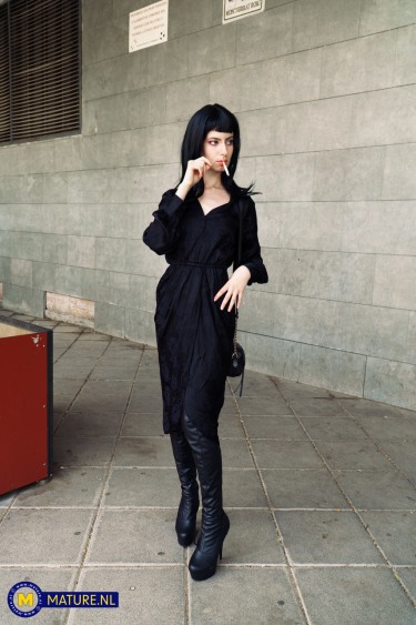 Lucifera Bast In Leather Boots 8