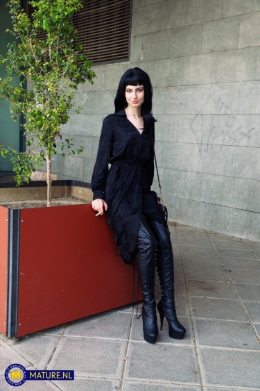 Lucifera Bast In Leather Boots 9