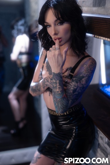 Lysagna Del Ray In Leather Skirt 3