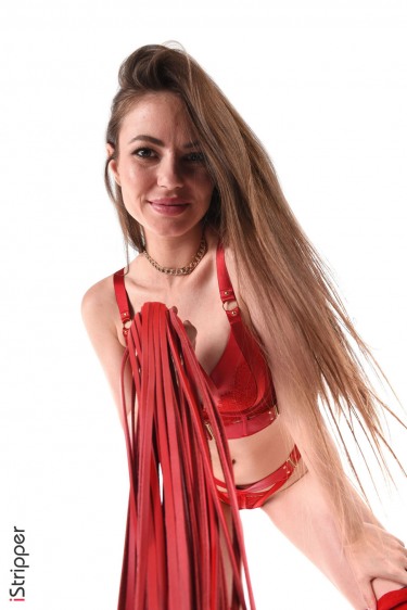 Man Trap In Red With Hilary C 4