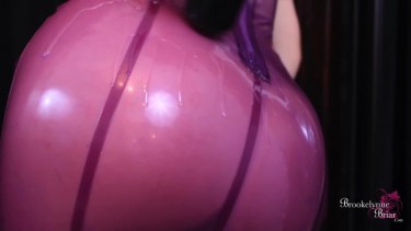 Multiple Orgasms In Latex Dress With Brookelynne Briar 3