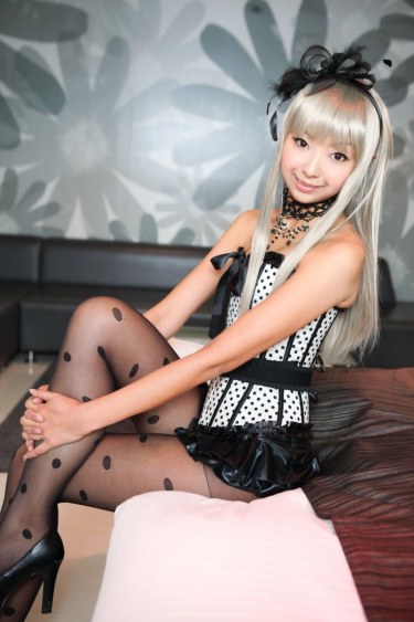 Necosmo In Blak Tights 14