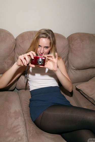 Nessa Millard In Black Tights 2