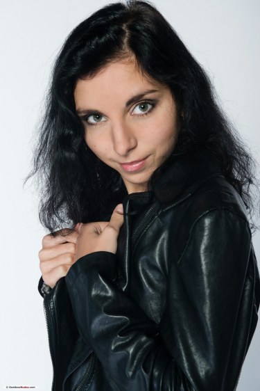 Niketta In Leather Jacket 7