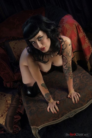 Noelle In Black Pvc Boots 20