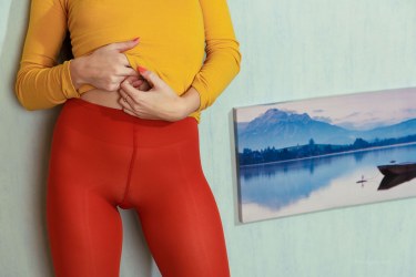 Nora In Red Tights 2