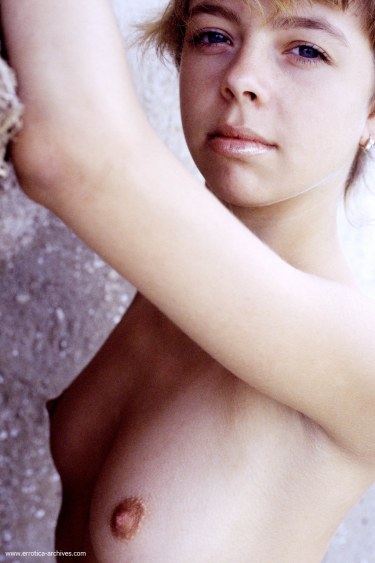 Olga In Purple Stockings 19