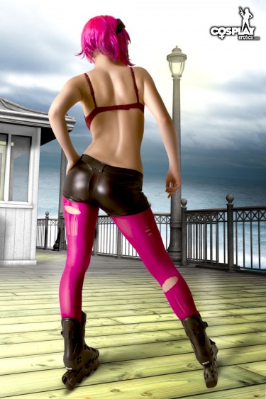 Pink Haired Cosplay Girl Ramona Flowers 9