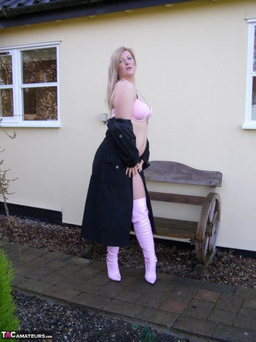 Samantha In Pink Boots 4