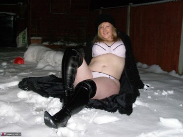 Samantha On A Snow Day 12