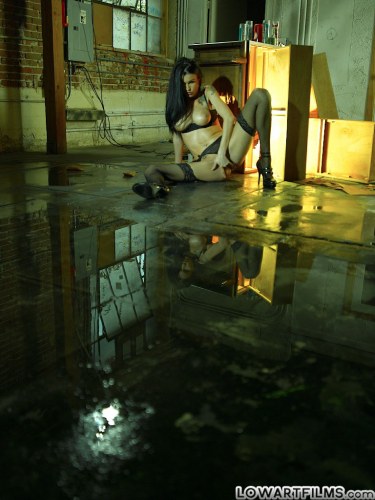 Sea J Raw In Black Lingerie 15