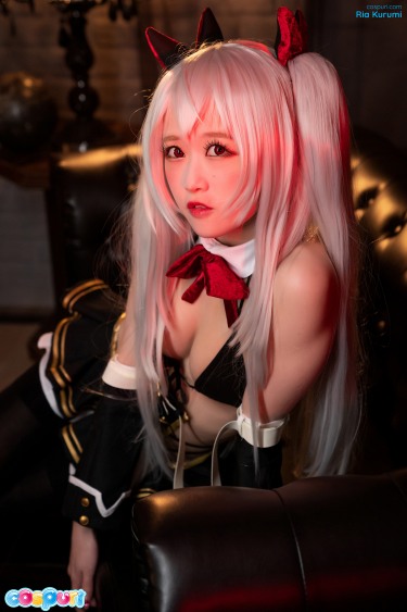 Sexy Blonde Cosplay Girl Ria Kurumi 1