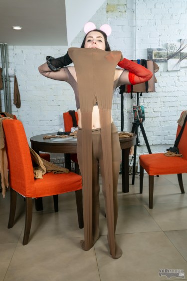 Sexy Nylon Mouse Ally 11