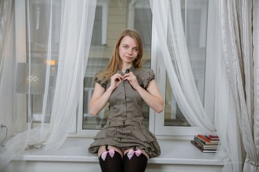 Siena At The Window 4