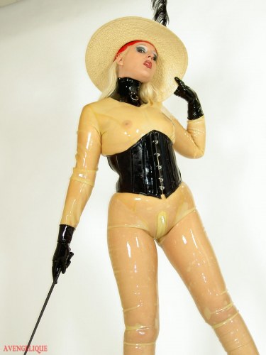 Transparent With Hat With Lady Avengelique 6