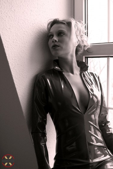 Two Hot Girls In Pvc In Our Studio 8