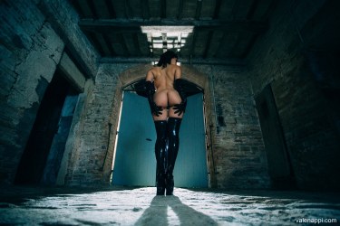 Valentina Nappi In Black Latex 8