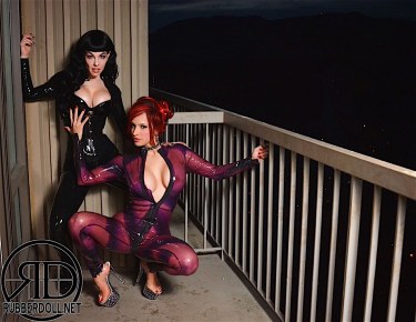 Vancouver Skyline With Rubberdoll And Evilyn13 Part 2 1
