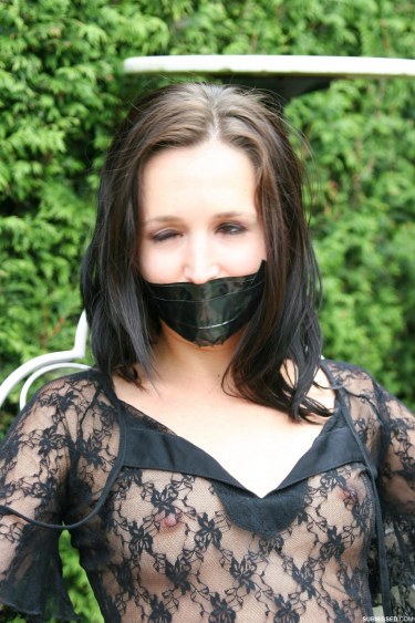 Veronika Bound In The Garden 2