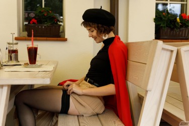 Victoria Minina In Cafe Society 4